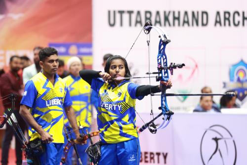 LIBERTY UTTARAKHAND ARCHERY LEAGUE 2023ADITI SWAMI